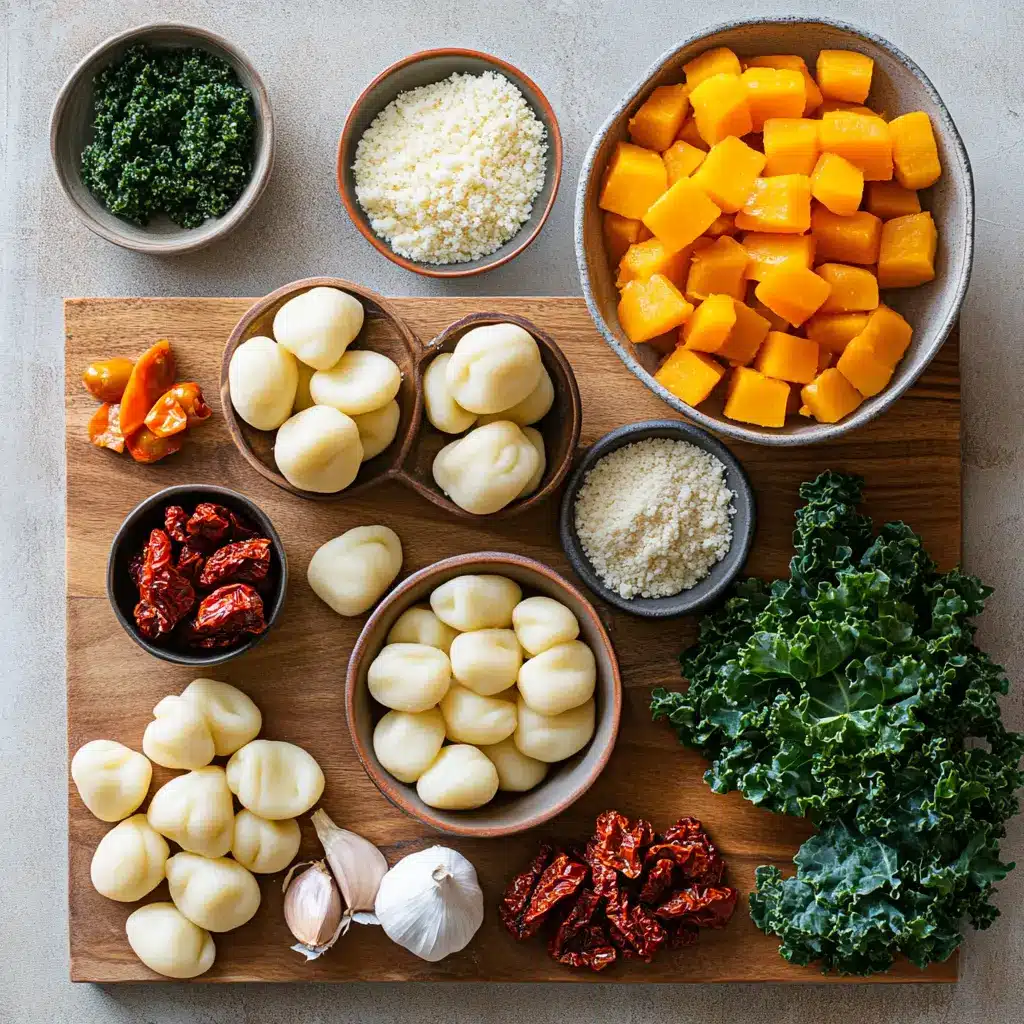 Savory Butternut Squash Gnocchi Soup: Easy and Delicious 6 SAVORY BUTTERNUT SQUASH GNOCCHI SOUP centered hero view, clean and uncluttered