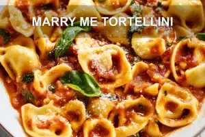 Marry Me Tortellini Recipe Quick and Irresistible MARRY ME TORTELLINI centered hero view, clean and uncluttered
