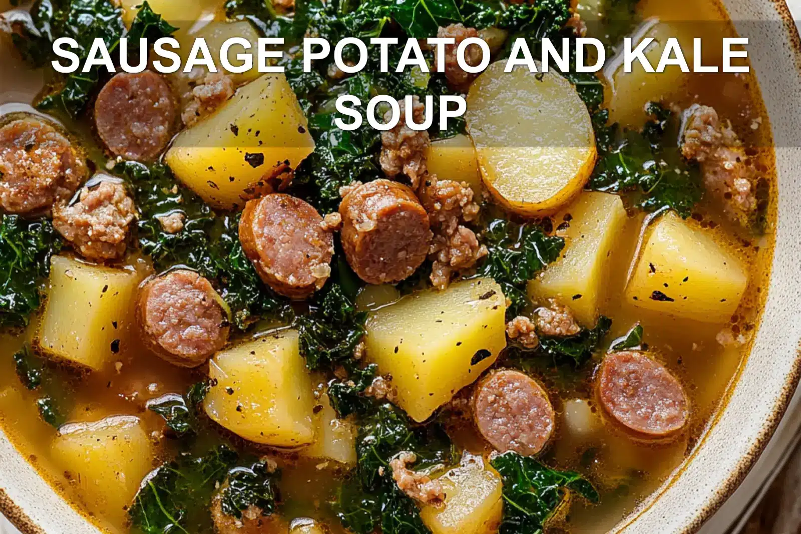 Sausage Potato and Kale Soup: A Delicious Cozy Treat