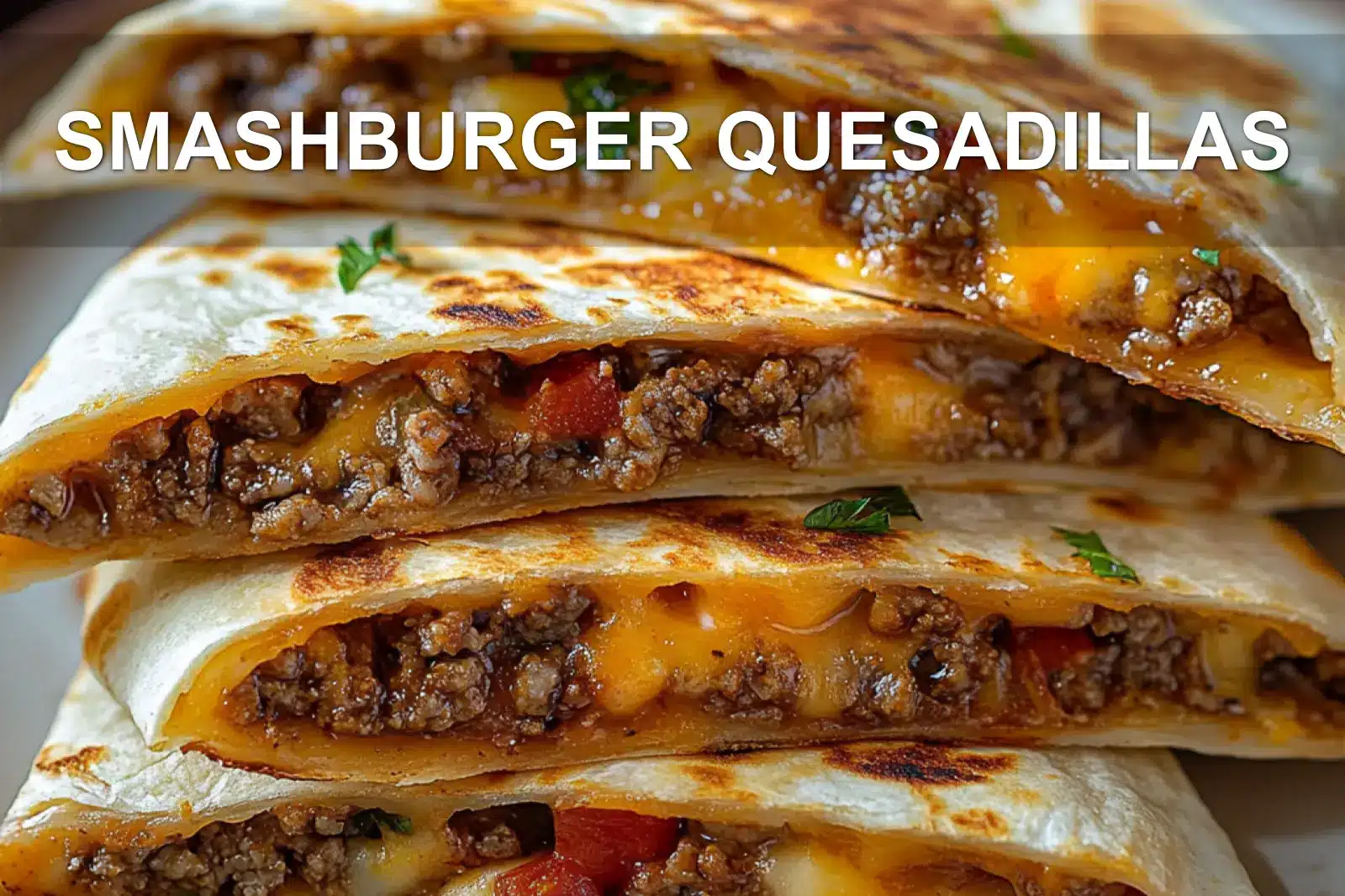 Smashburger Quesadillas The Perfect Quick Recipe