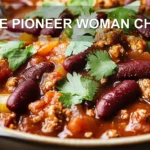 THE PIONEER WOMAN CHILI centered hero view, clean and uncluttered