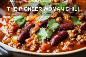 THE PIONEER WOMAN CHILI centered hero view, clean and uncluttered
