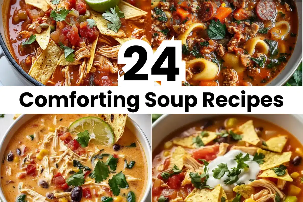 24 Comforting Soup Recipes