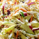 APPLE COLESLAW centered hero view, clean and uncluttered