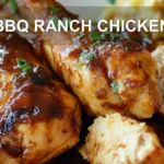 BBQ RANCH CHICKEN centered hero view, clean and uncluttered