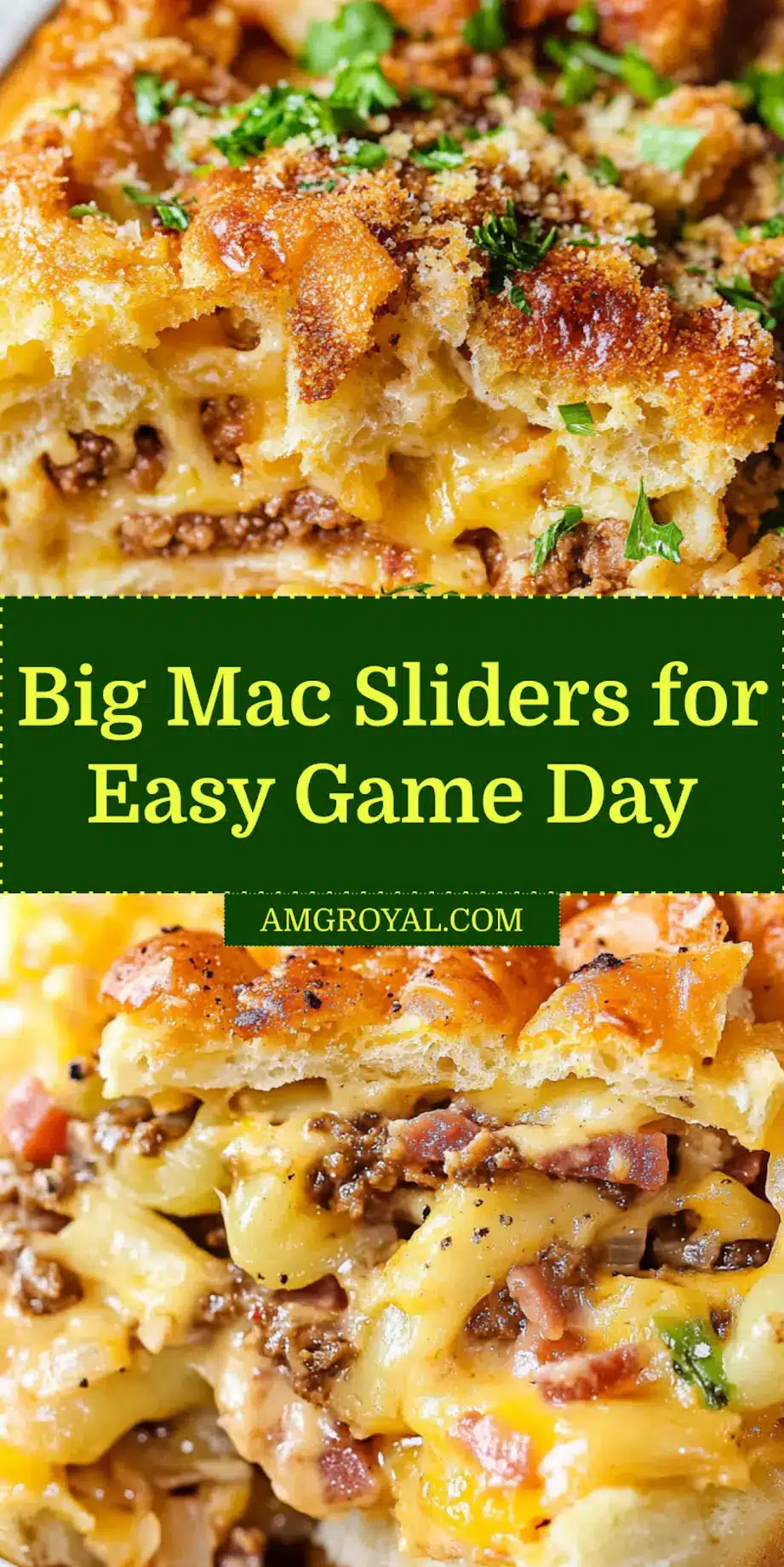 Big Mac Sliders That Are Irresistibly Easy and Fun 7 Delicious BIG MAC SLIDERS with melted cheese and fresh lettuce, perfect for sharing