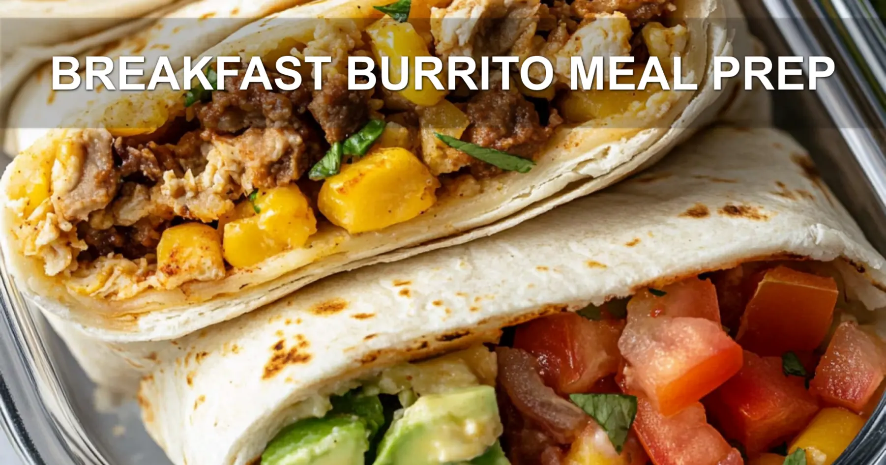 Breakfast Burrito Meal Prep Ultimate Easy Recipe