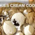 COOKIES CREAM COOKIES centered hero view, clean and uncluttered