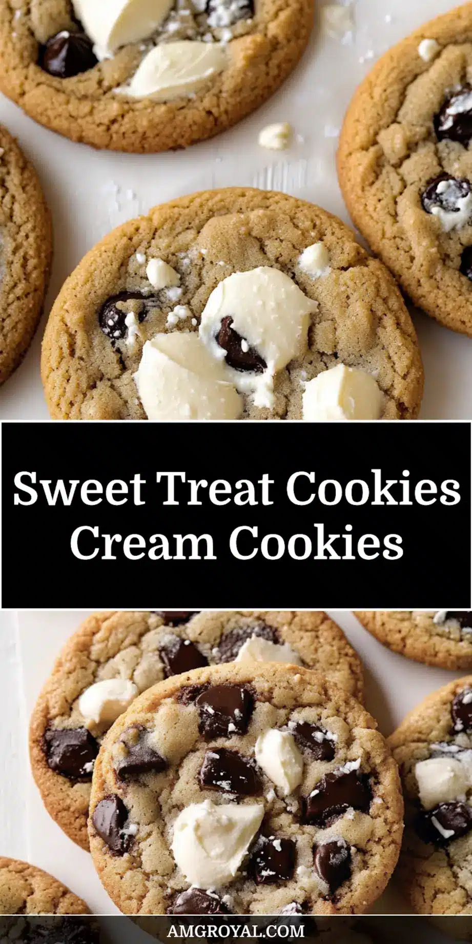 COOKIES CREAM COOKIES centered hero view, clean and uncluttered_pin