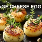 COTTAGE CHEESE EGG BITES centered hero view, clean and uncluttered