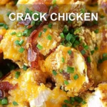 CRACK CHICKEN centered hero view, clean and uncluttered