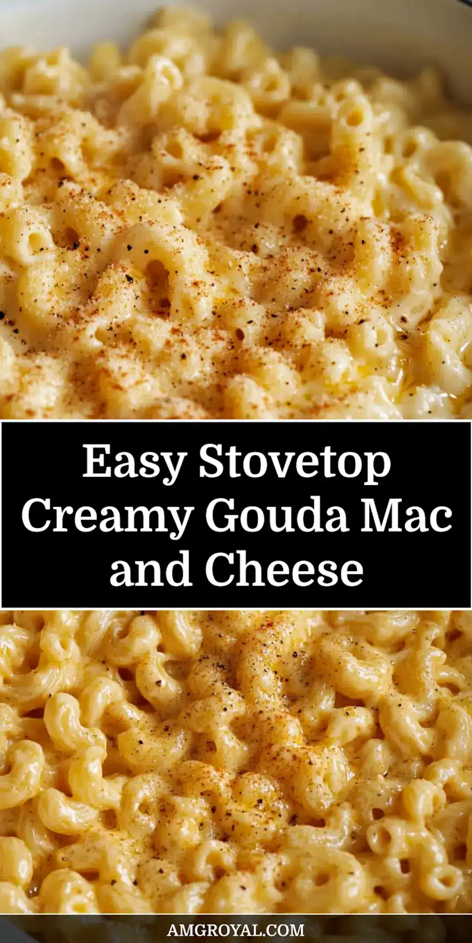Creamy Gouda Mac and Cheese: Delicious Easy Recipe 7 Close-up of creamy Gouda mac and cheese in serving bowl
