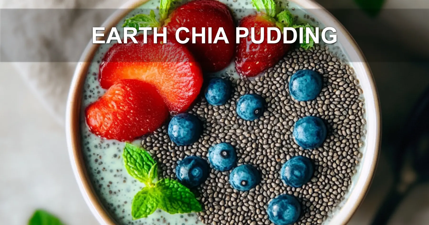 Earth Chia Pudding – Easy and Fun Kid-Friendly Breakfast
