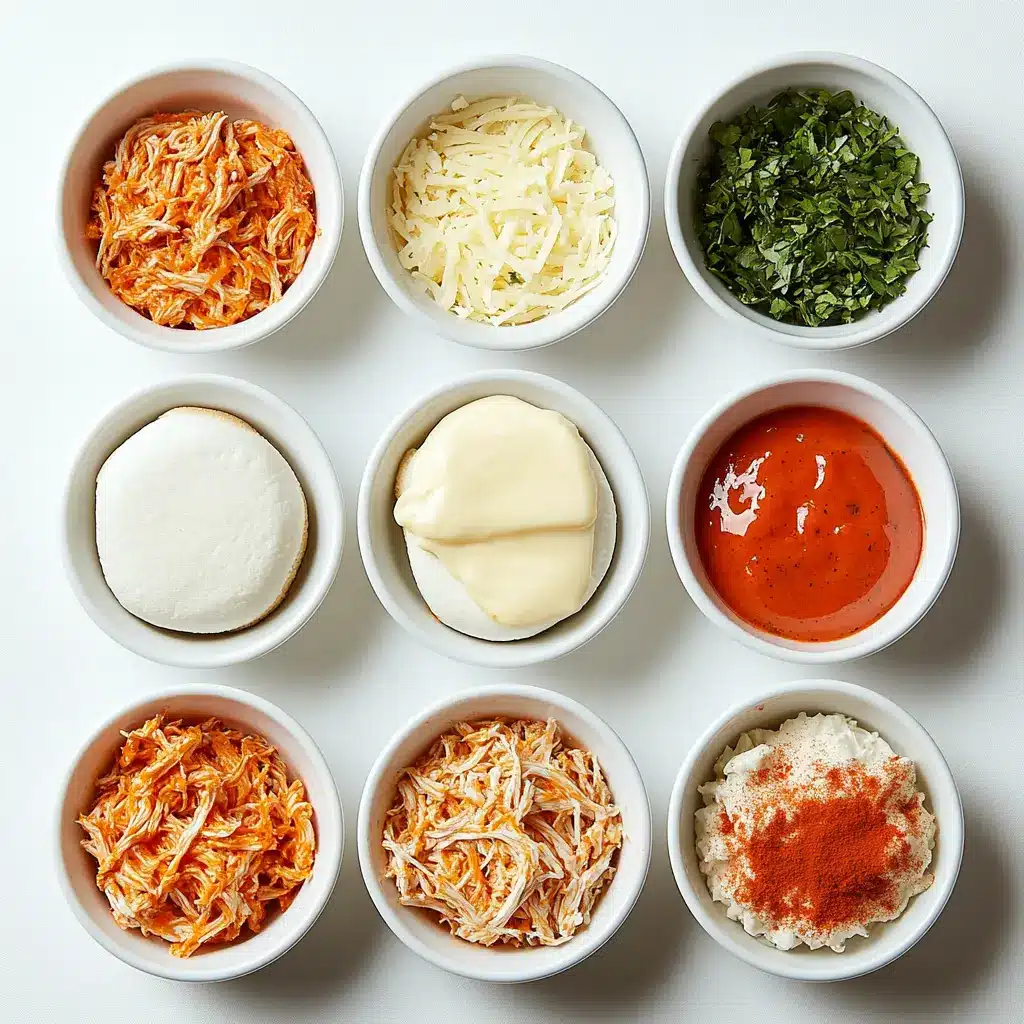 BUFFALO CHICKEN SLIDERS centered hero view, clean and uncluttered