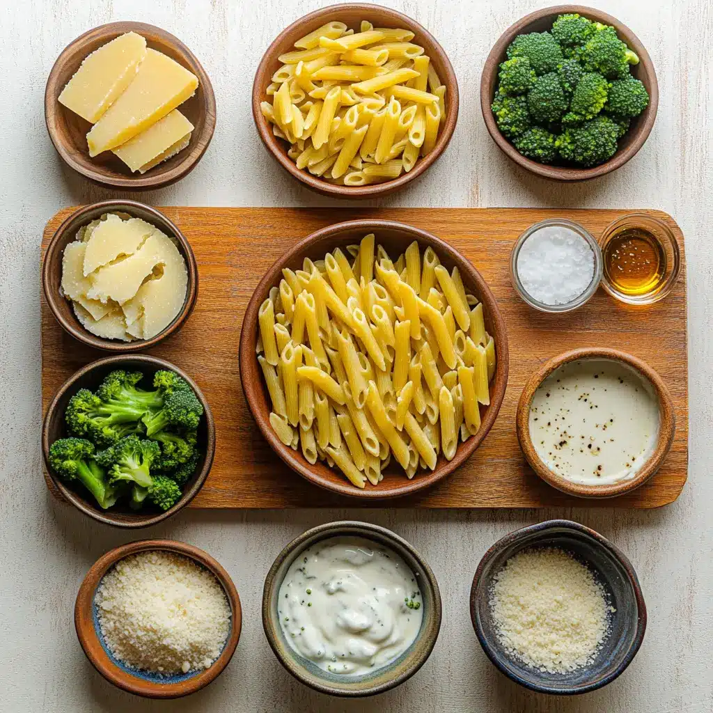 Creamy Broccoli Pasta: Quick Delicious Recipe Magic 6 CREAMY BROCCOLI PASTA centered hero view, clean and uncluttered