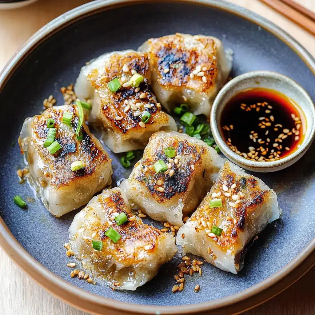 Crispy Rice Paper Dumplings ingredients laid out cleanly on a light background