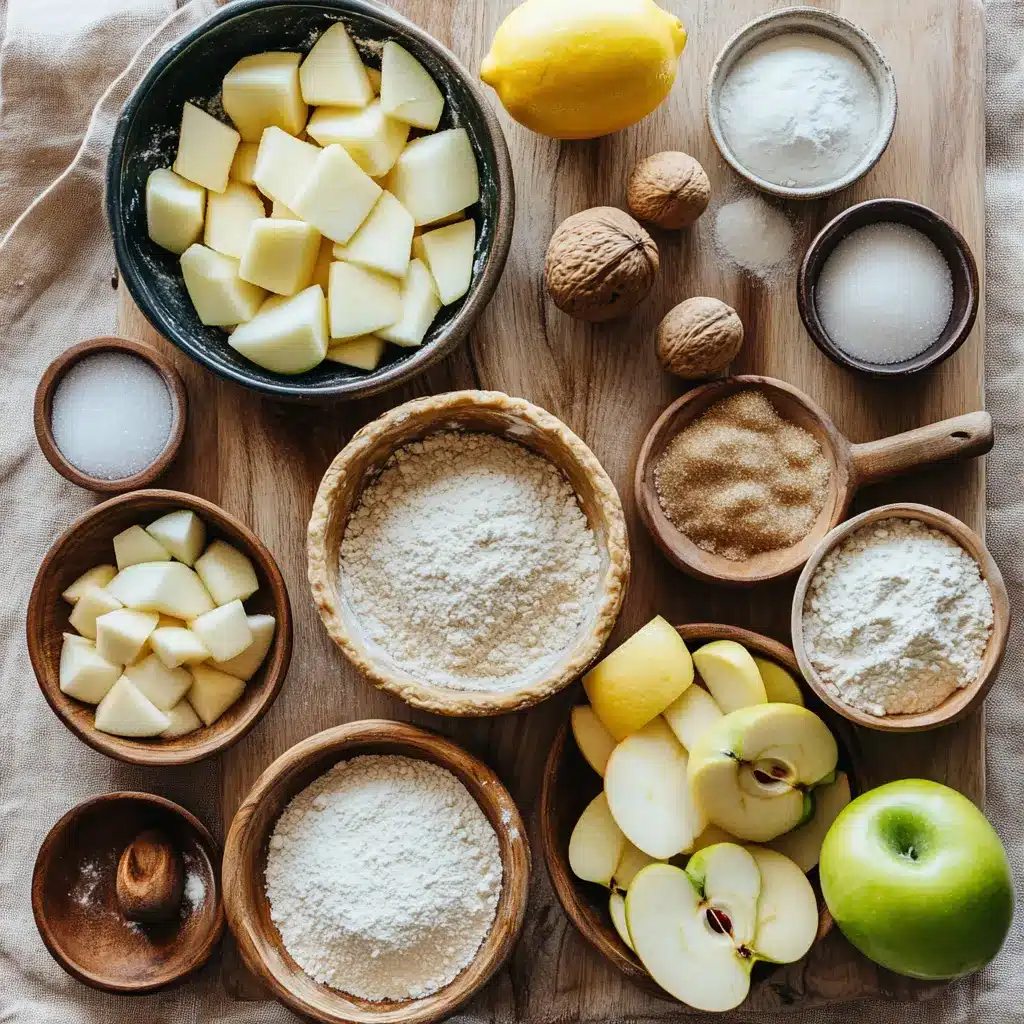 Classic easy apple pie, perfectly baked and ready to serve