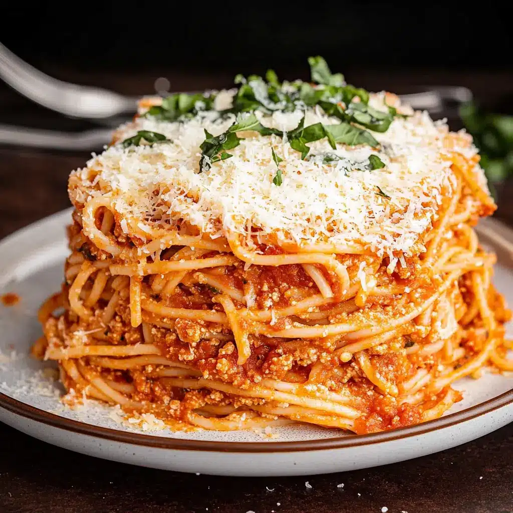 Ingredients laid out for Million Dollar Spaghetti in a clean, uncluttered style