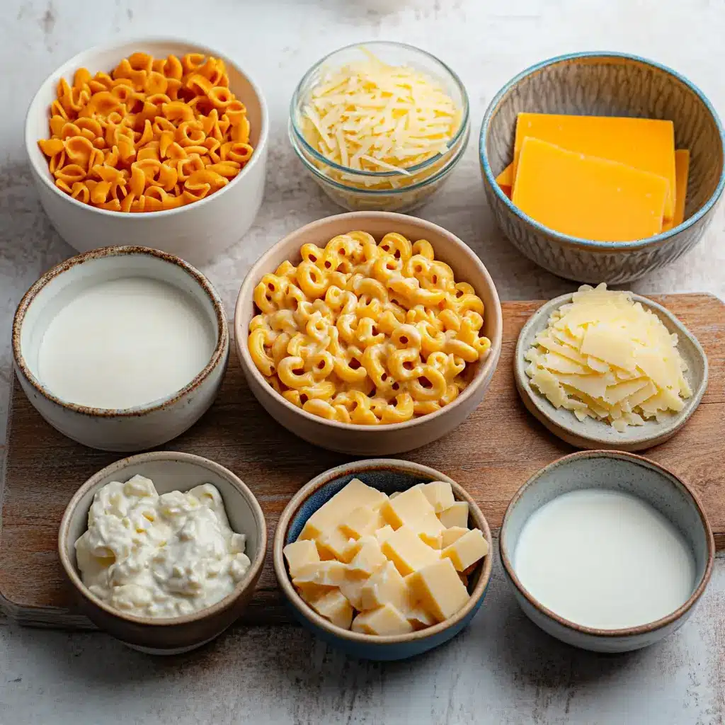 Ultra Creamy One Pot Mac and Cheese: Best Recipe Ever 6 ULTRA CREAMY ONE POT MAC AND CHEESE centered hero view, clean and uncluttered