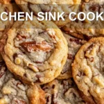 KITCHEN SINK COOKIES centered hero view, clean and uncluttered