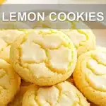 LEMON COOKIES centered hero view, clean and uncluttered