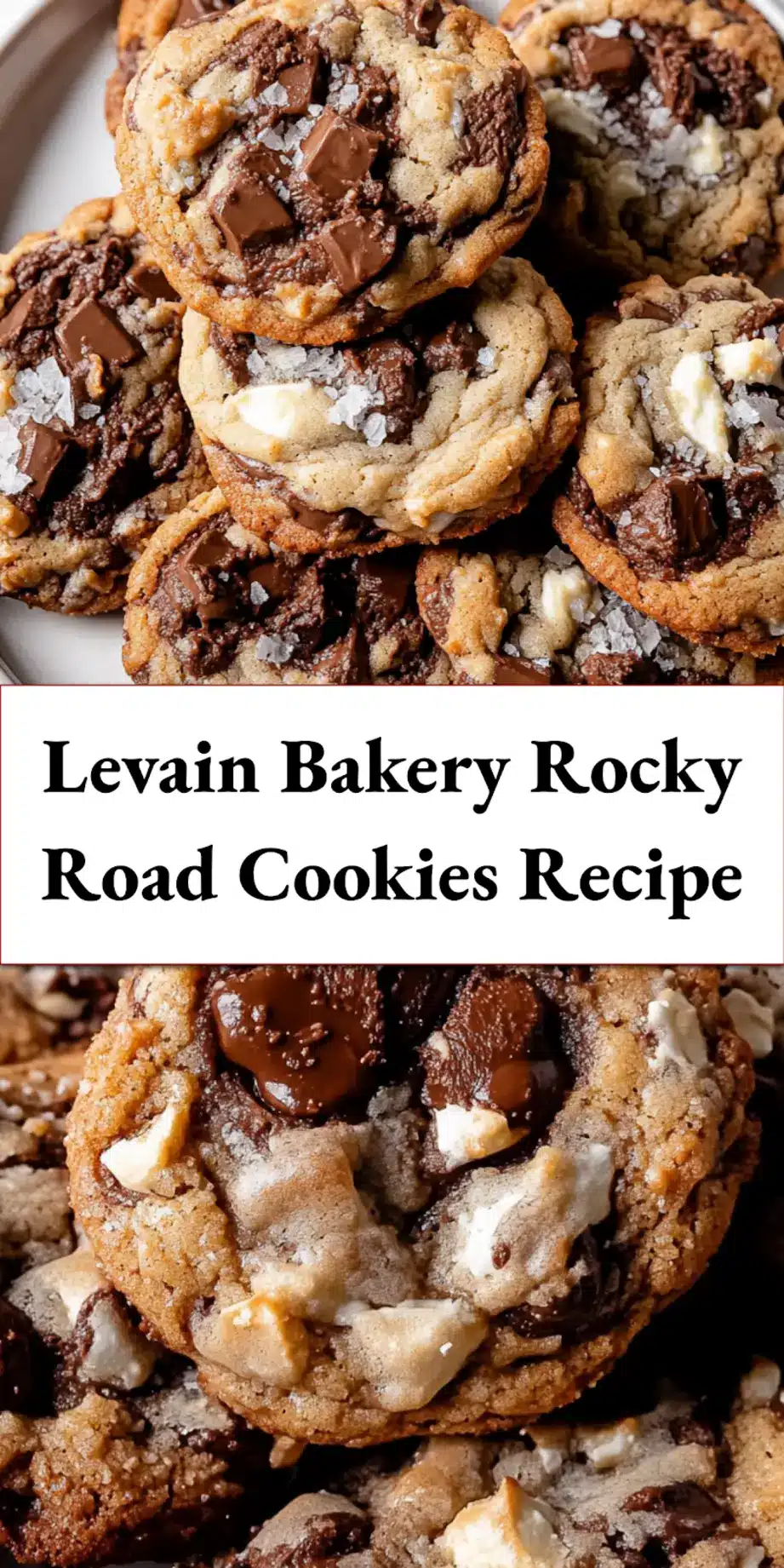 LEVAIN BAKERY ROCKY ROAD COOKIES centered hero view, clean and uncluttered_pin