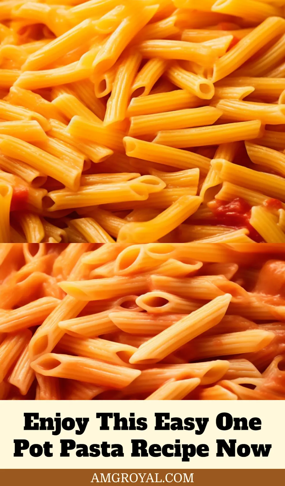 One Pot Pasta: Simple Delicious Recipe to Try Now 7 ONE POT PASTA centered hero view, clean and uncluttered_pin