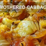 SMOTHERED CABBAGE centered hero view, clean and uncluttered