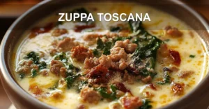 ZUPPA TOSCANA centered hero view, clean and uncluttered
