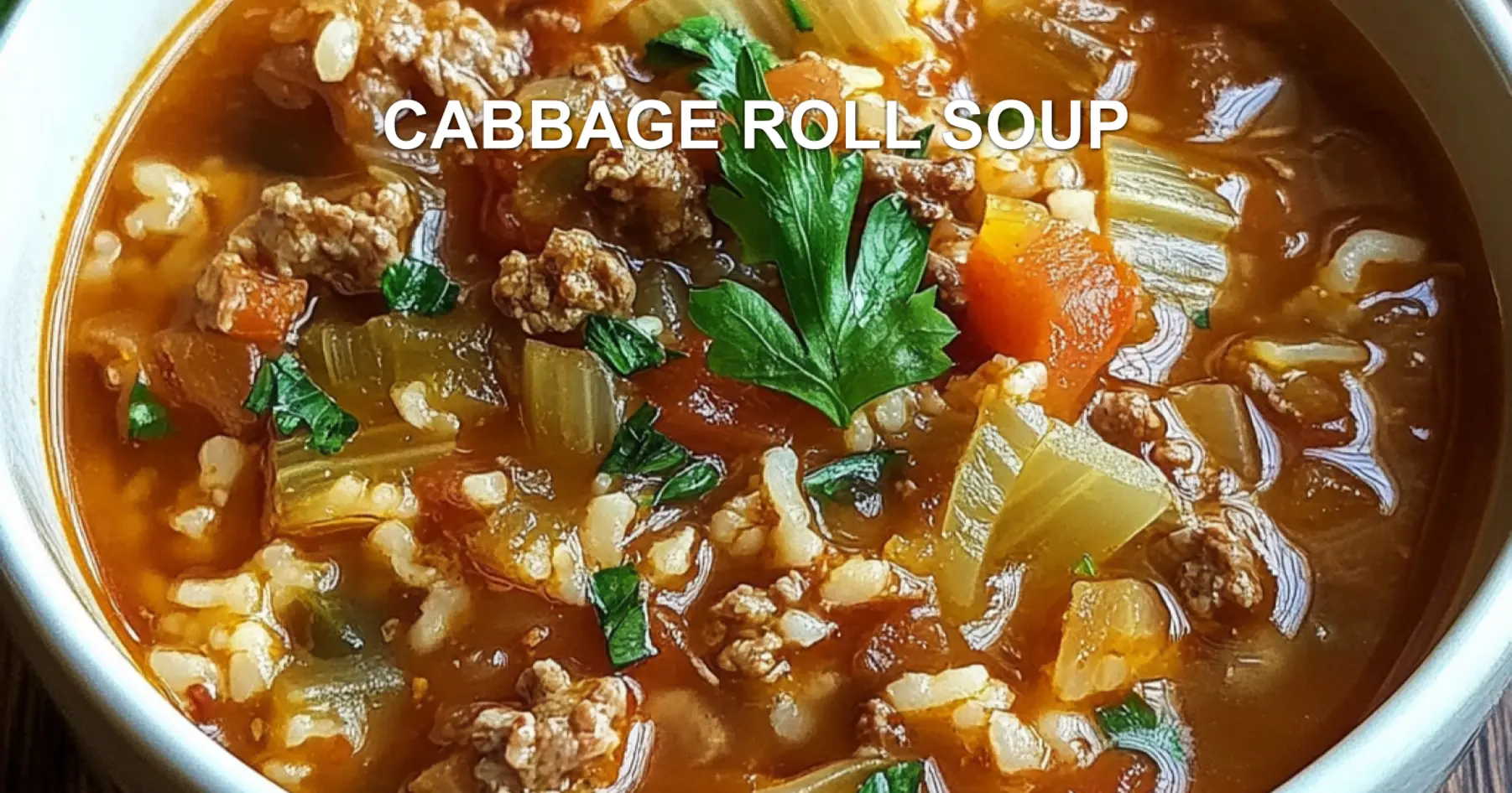 Cabbage Roll Soup Recipe: Easy Comforting Homemade Favorite