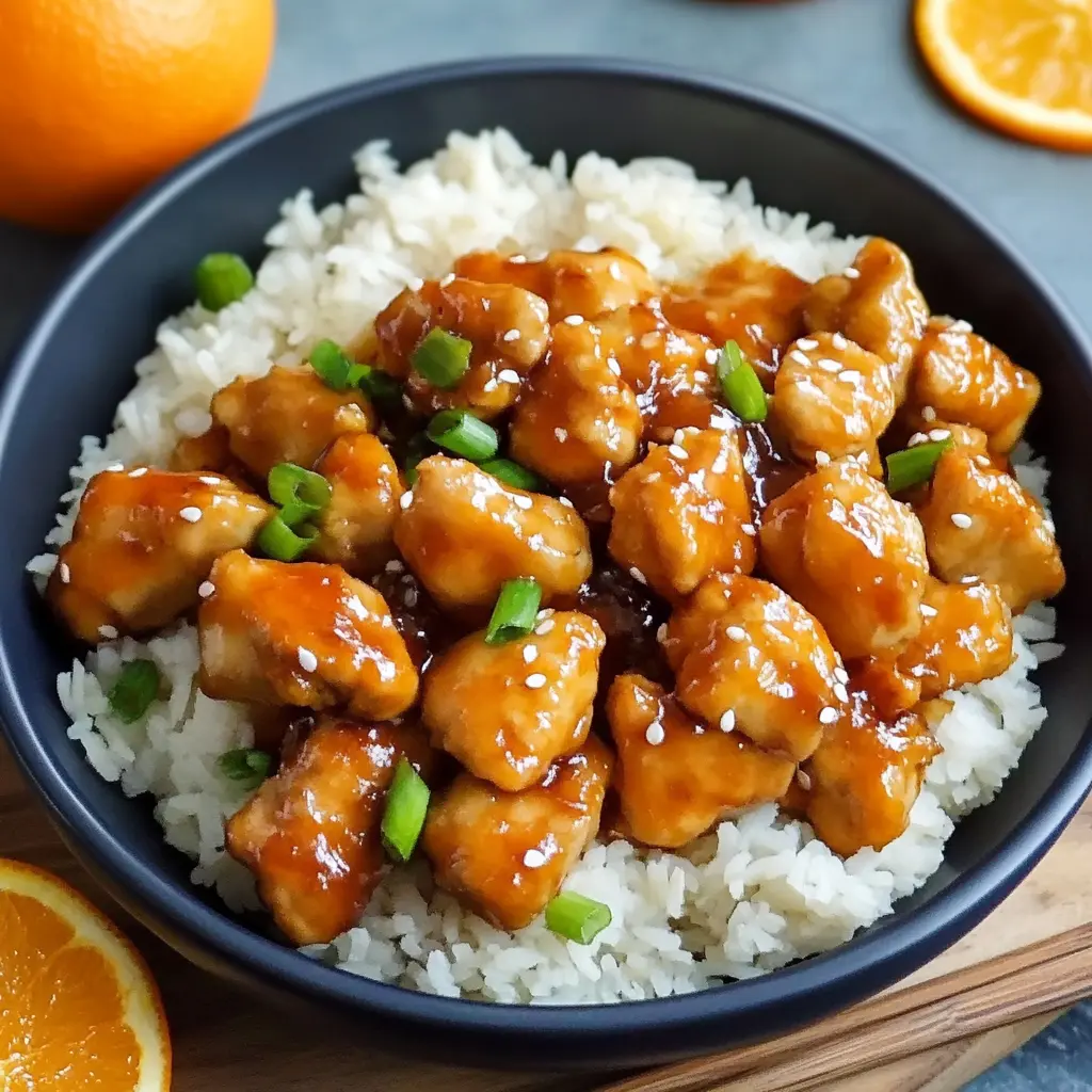 Easy Orange Chicken Recipe in 20 Minutes 6 Easy orange chicken recipe with glossy sauce and crispy coating