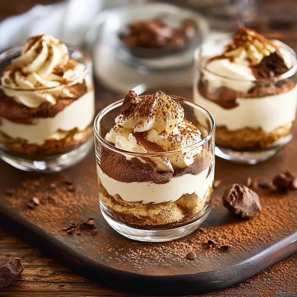 Tiramisu Cups That Are Irresistibly Easy and Delicious 6 Tiramisu cups ingredients laid out neatly