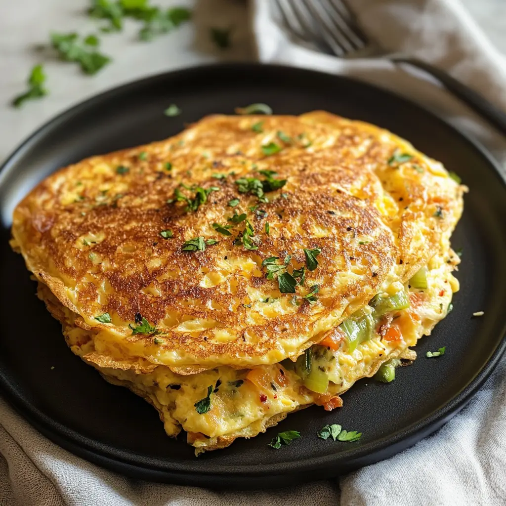 Easy Cabbage Omelette