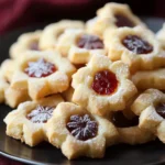 POLISH KOLACKY COOKIES centered hero view, clean and uncluttered