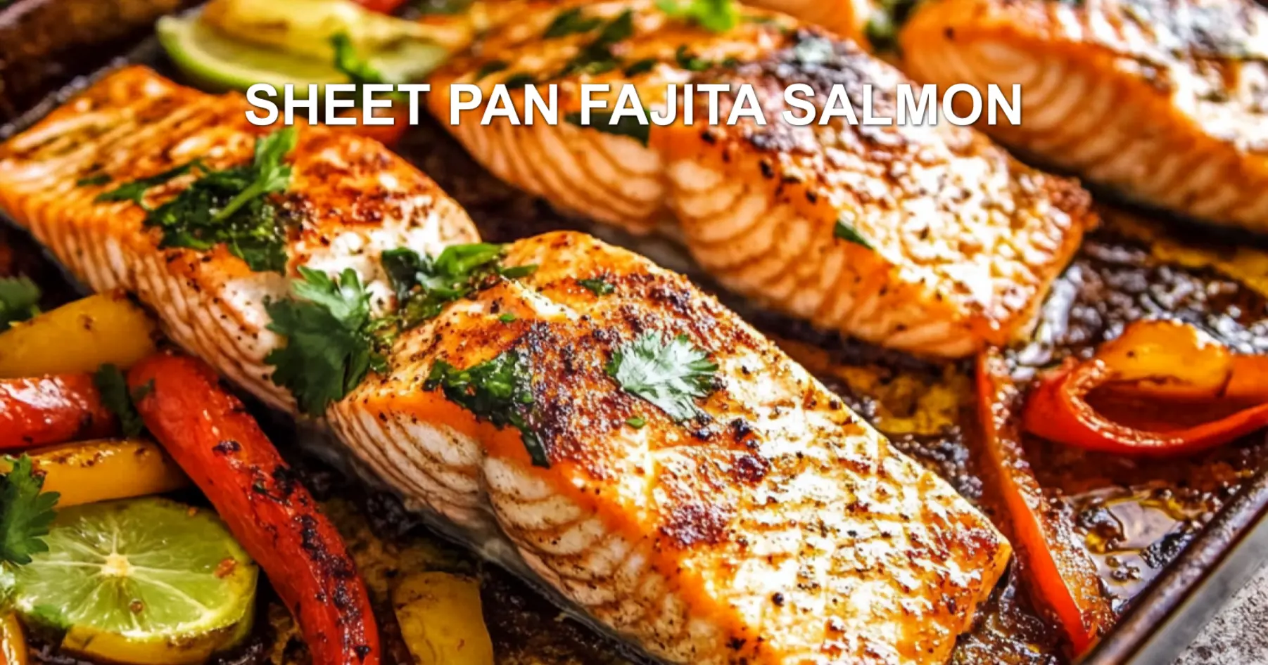 Sheet Pan Fajita Salmon Recipe Easy and Delicious