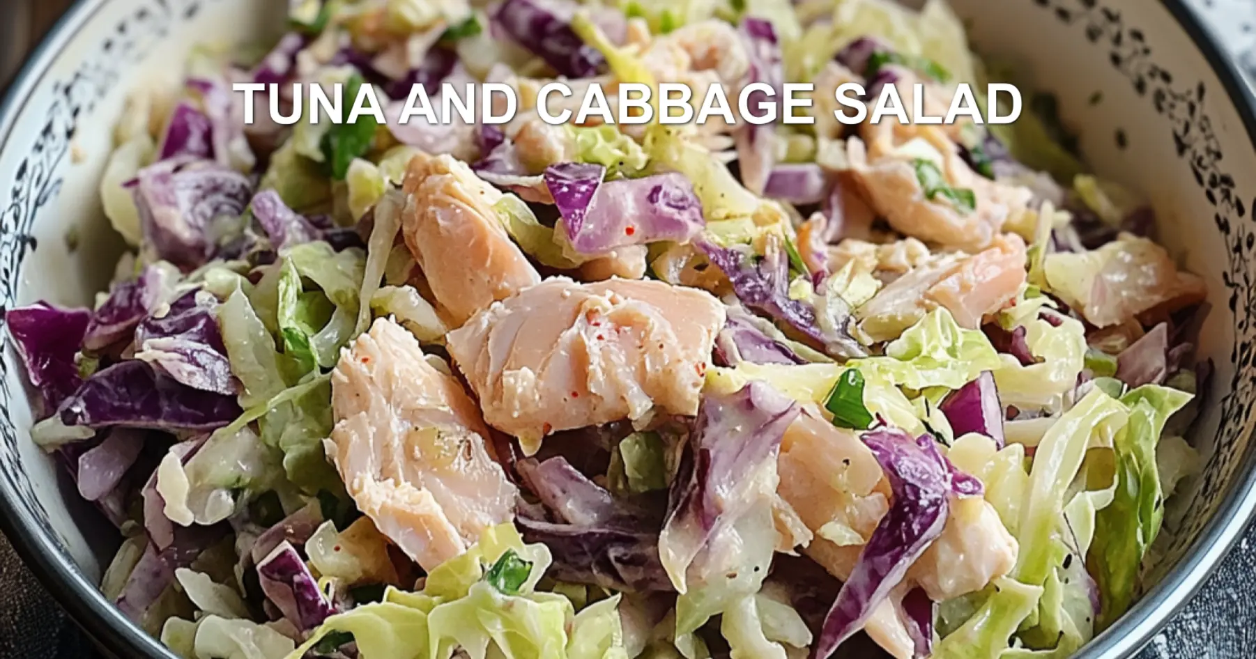 Easy Tuna and Cabbage Salad Recipe for Fresh Meals
