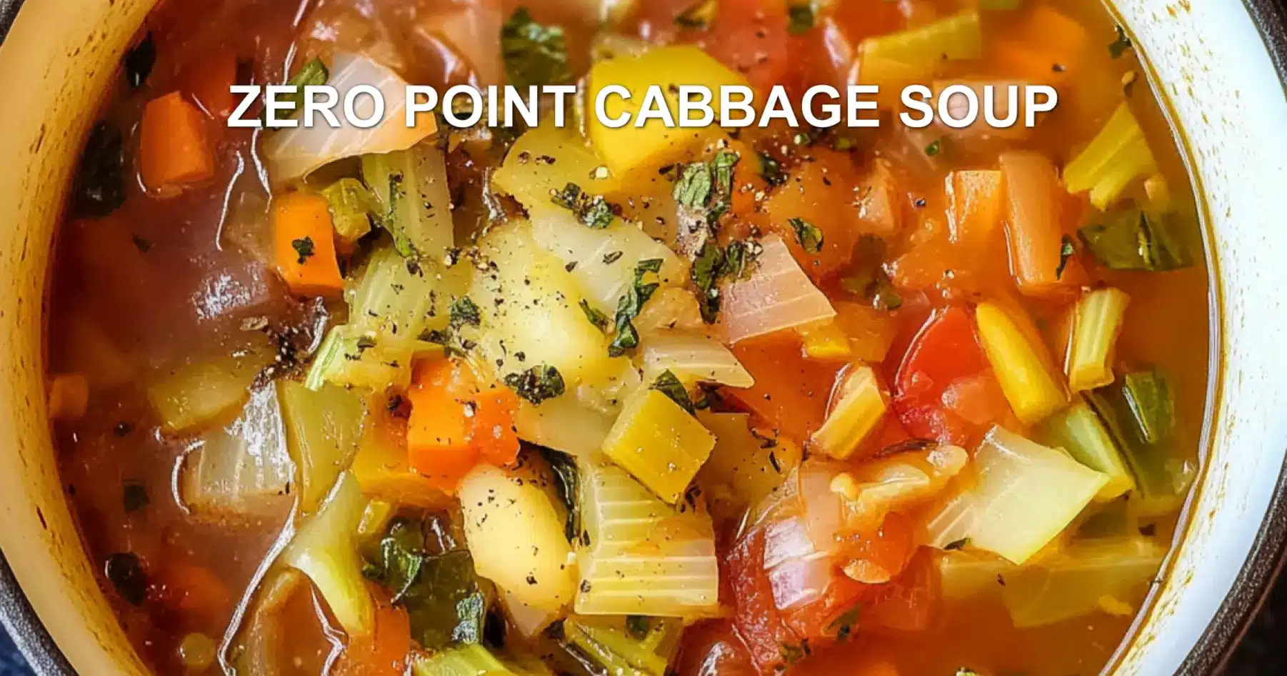 Zero Point Cabbage Soup Easy and Delicious Recipe