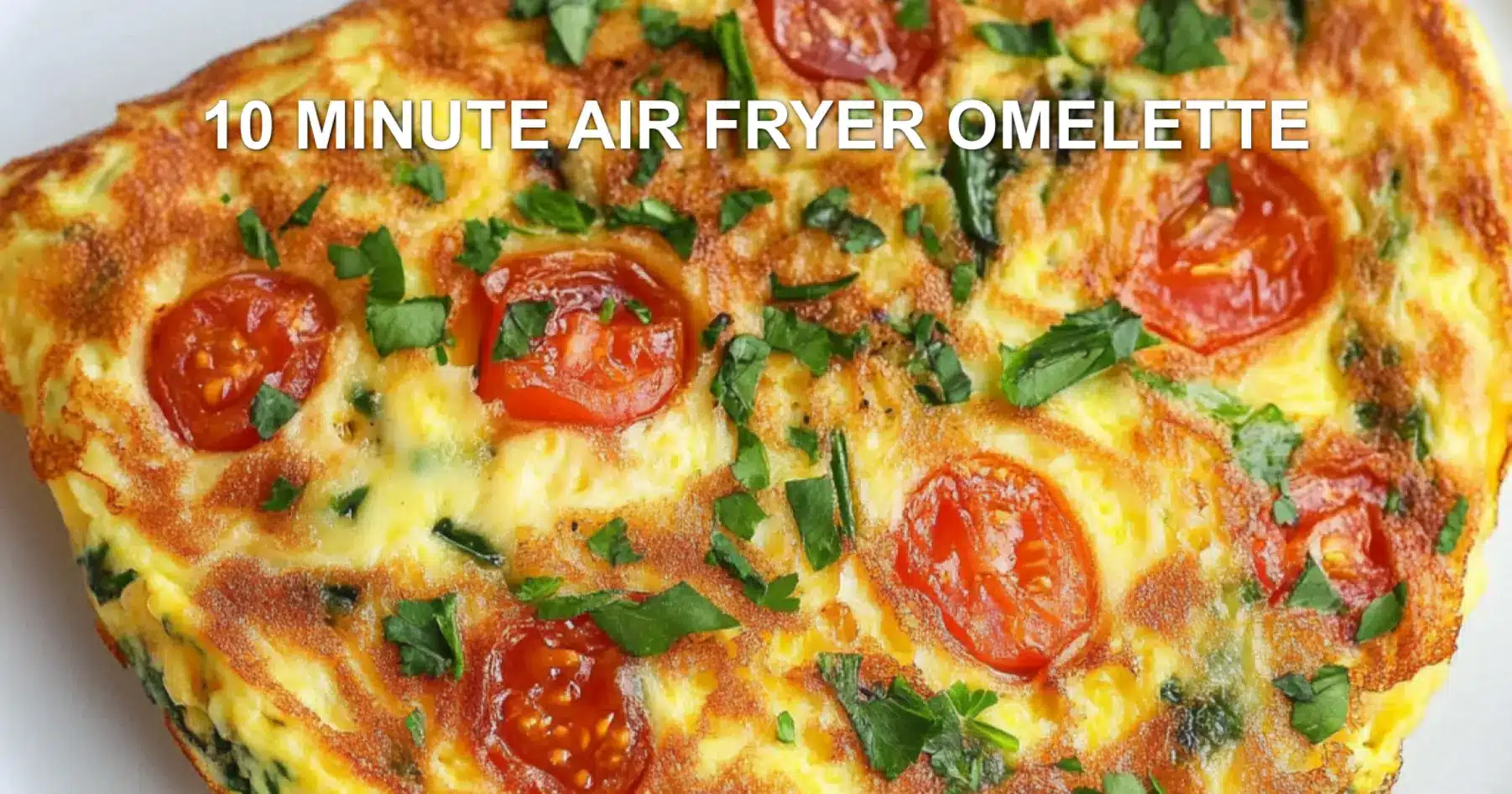 10 Minute Air Fryer Omelette Recipe Easy and Quick