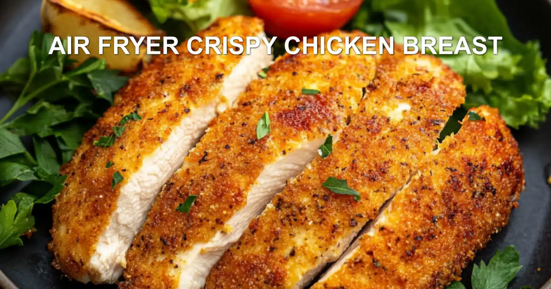 Air Fryer Crispy Chicken Breast Recipe Easy and Perfect