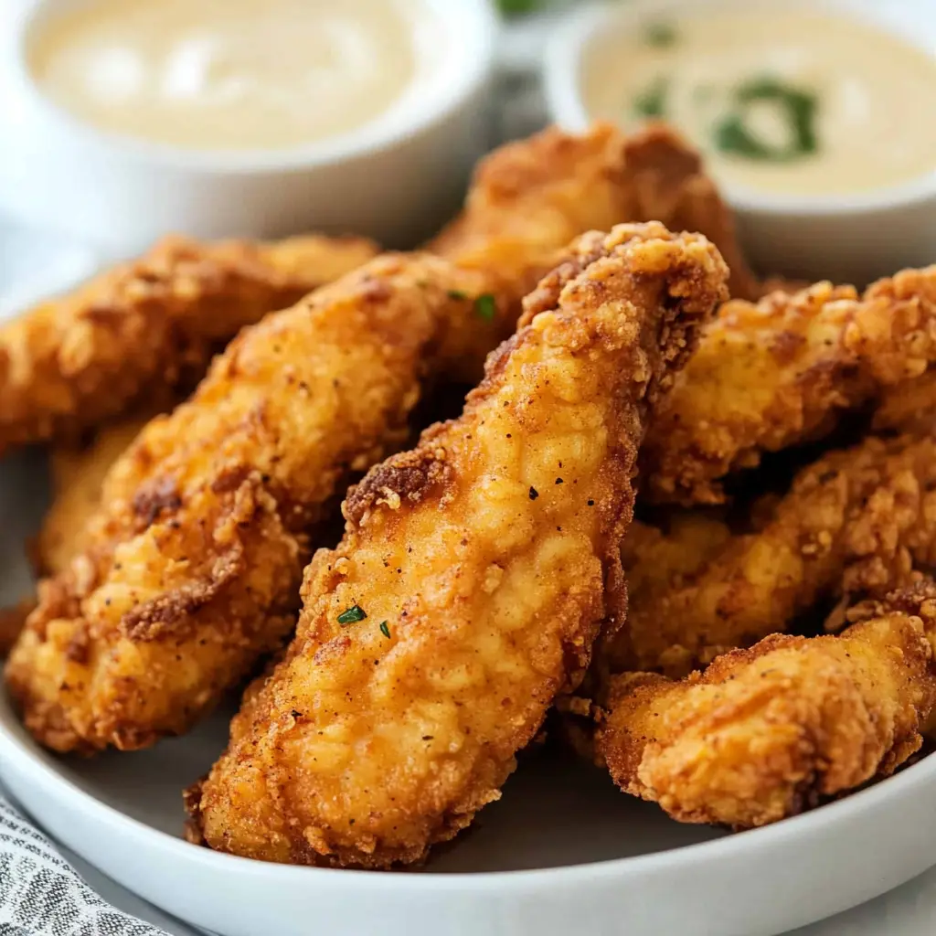 CHICK FIL A CHICKEN TENDERS centered hero view, clean and uncluttered