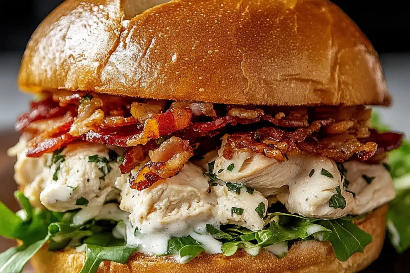 Best Chopped Chicken Bacon Ranch Sandwich Recipe