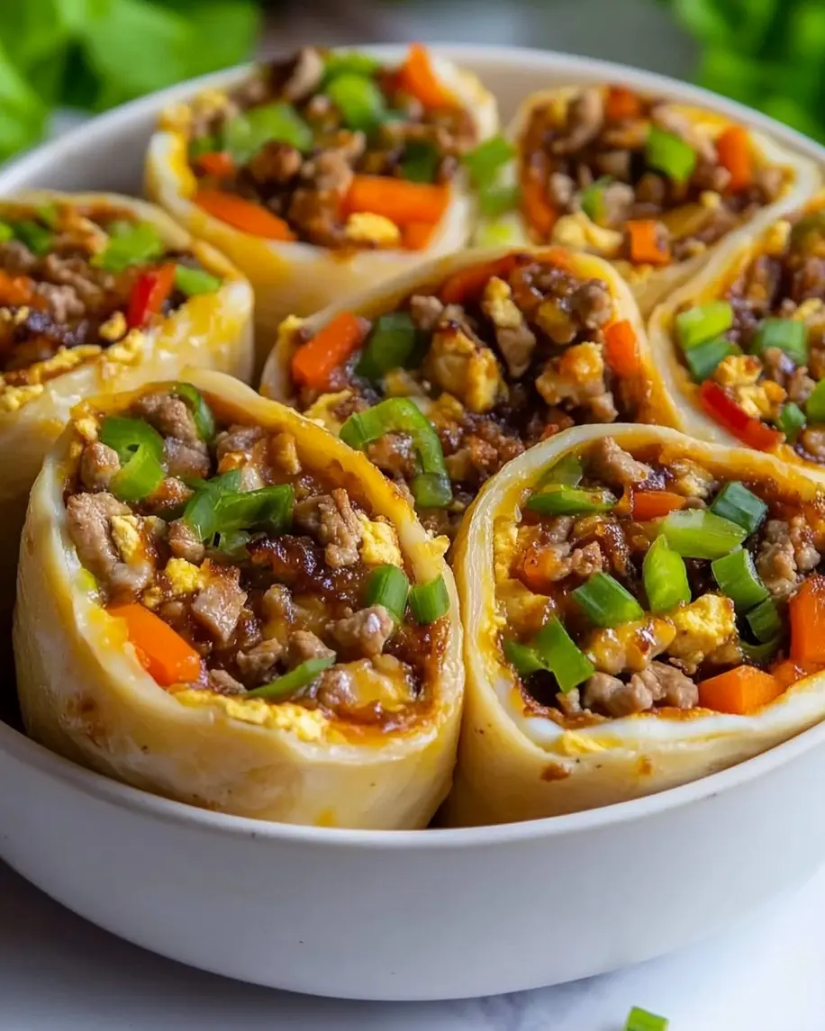 Easy Egg Roll in a Bowl Recipe Ready in 20 Minutes 6 Egg Roll in a Bowl centered hero view, clean and uncluttered