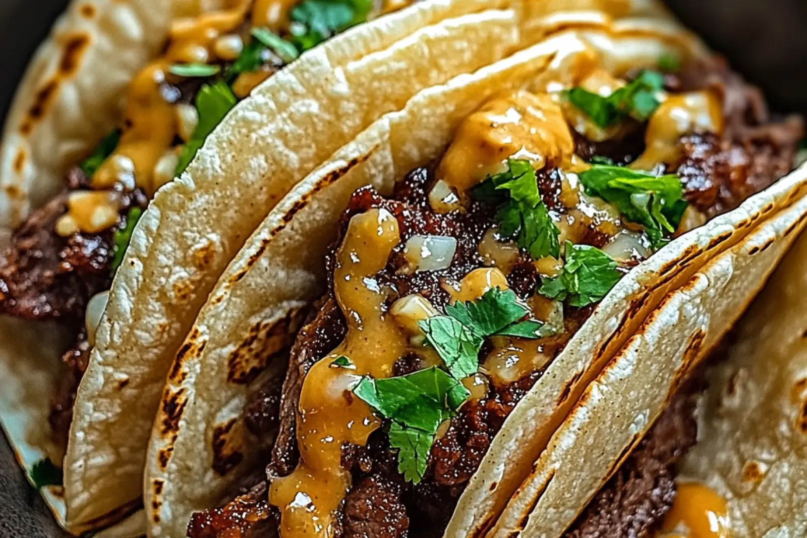 Garlic Butter Honey BBQ Beef Tacos Recipe Easy and Delicious