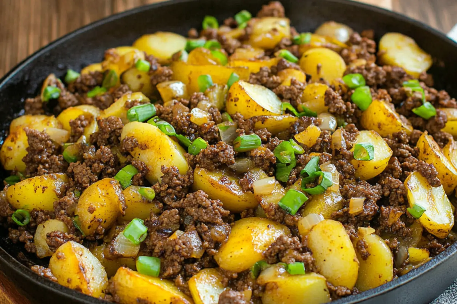 Ground Beef and Potato Skillet Easy Weeknight Dinner