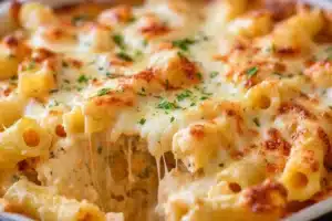 Olive Garden Five Cheese Ziti al Forno Recipe Easy Homemade OLIVE GARDEN FIVE CHEESE ZITI AL FORNO centered hero view, clean and uncluttered