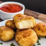 AIR FRIED BABYBEL CHEESE centered hero view, clean and uncluttered