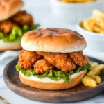 COPY CAT CHICK FIL A SANDWICHES centered hero view, clean and uncluttered