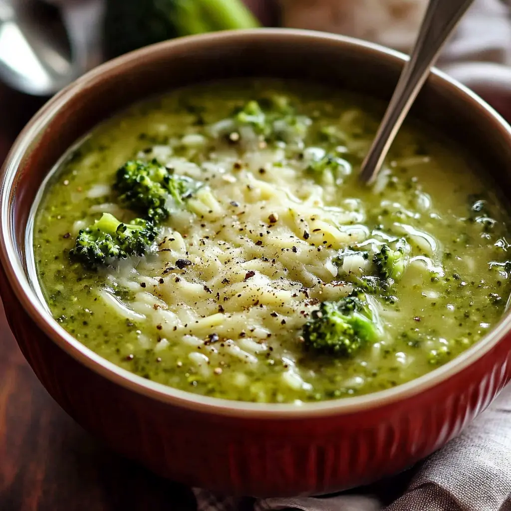 Garlic Italian Broccoli Soup