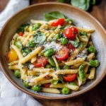 PASTA PRIMAVERA centered hero view, clean and uncluttered
