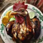 POLLO ASADO centered hero view, clean and uncluttered